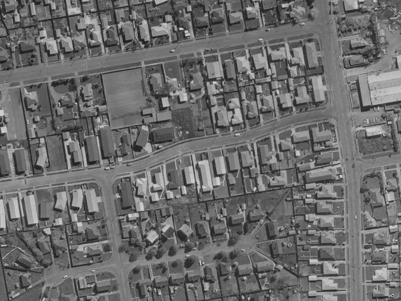 19 Strathfield Avenue from the air, 1970-1974