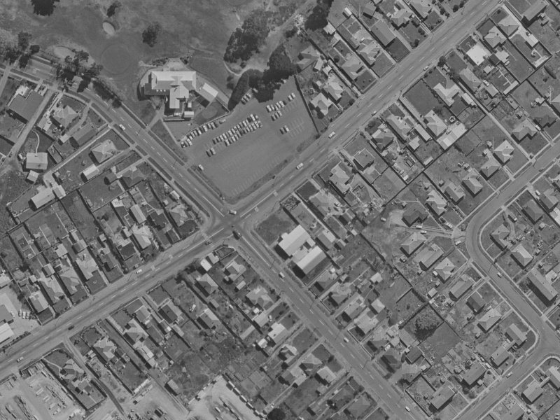 198A Wainoni Road from the air, 1970-1974