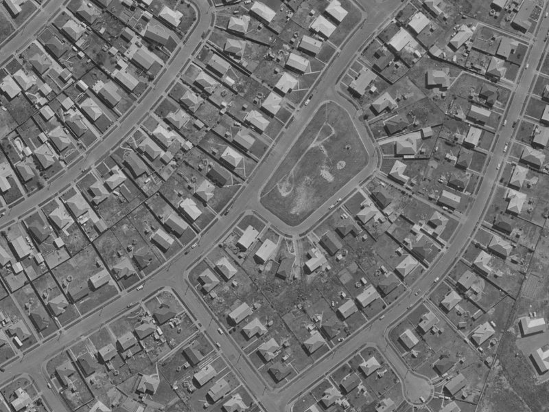 2 Ventnor Crescent from the air, 1970-1974