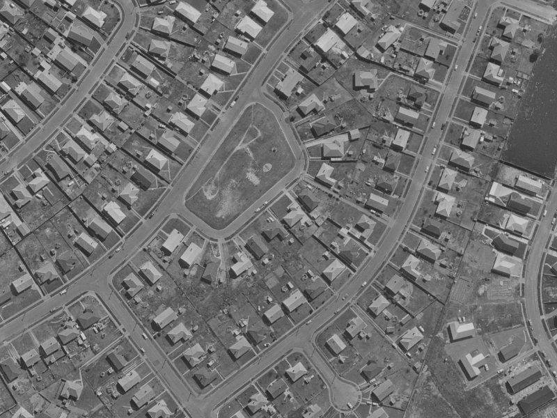 14 Ventnor Crescent from the air, 1970-1974