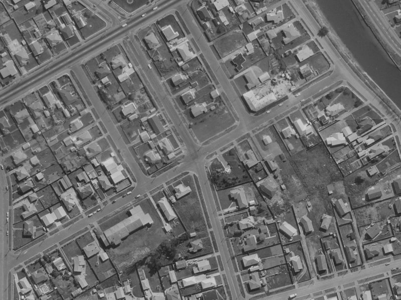 23 Orari Street from the air, 1970-1974