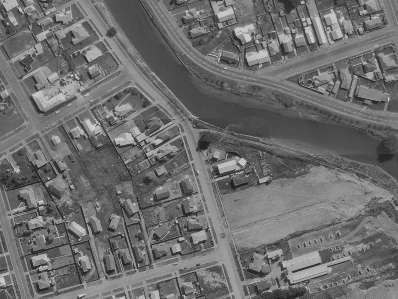 29 Wairoa Street from the air, 1970-1974