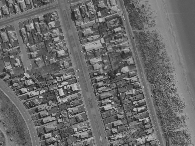 77 Oram Avenue from the air, 1970-1974