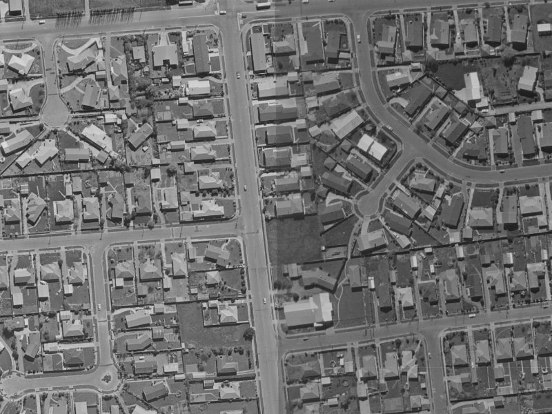 250 Avonhead Road from the air, 1970-1974