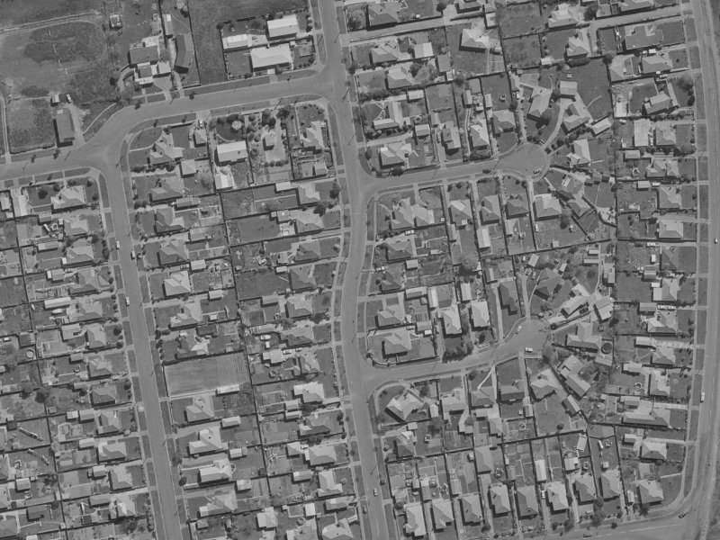 12 Fleete Street from the air, 1970-1974