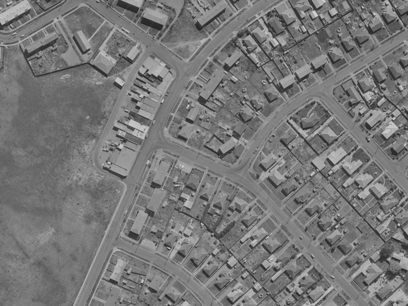 35 Marlow Road from the air, 1970-1974