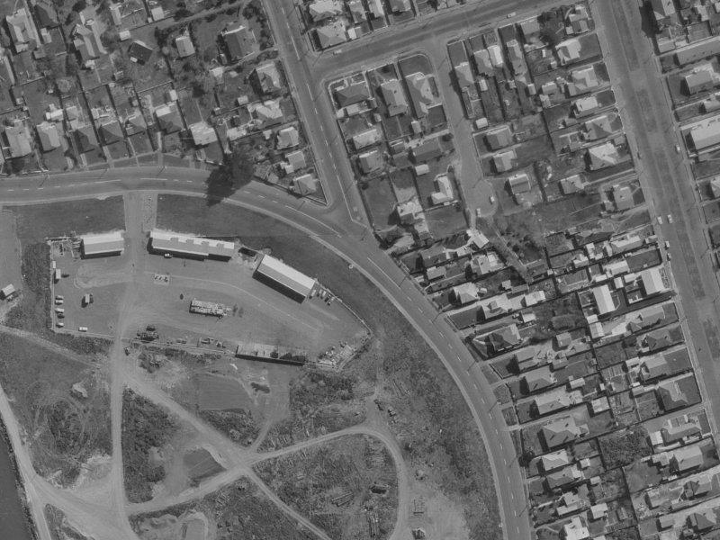 69 Union Street from the air, 1970-1974