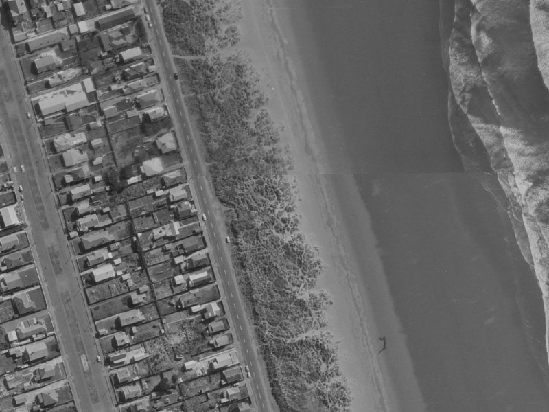 247–269 Marine Parade from the air, 1970-1974