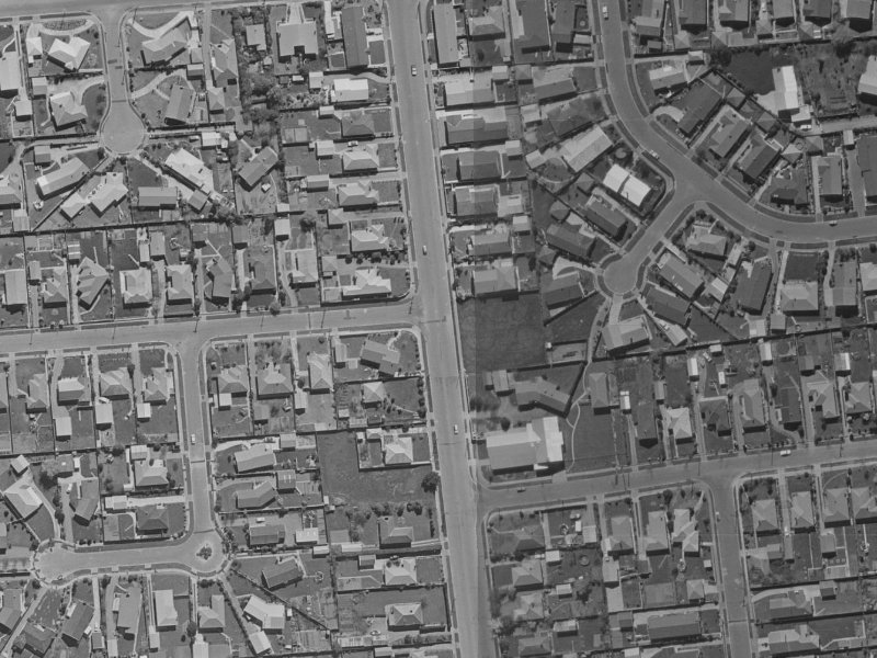 267 Avonhead Road from the air, 1970-1974