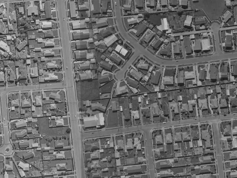 7 Parkinson Place from the air, 1970-1974