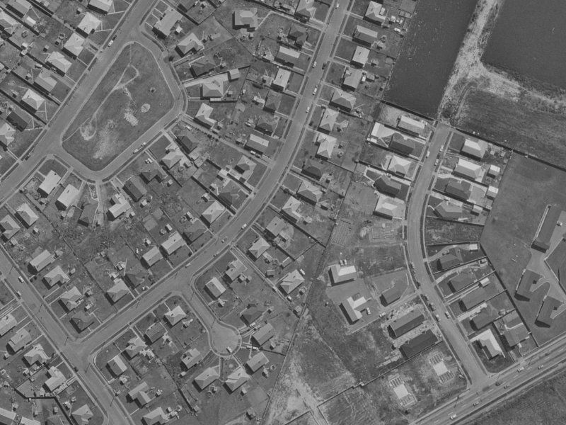 20 Corhampton Street from the air, 1970-1974