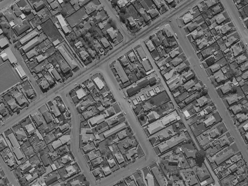 42 Gordon Avenue from the air, 1970-1974