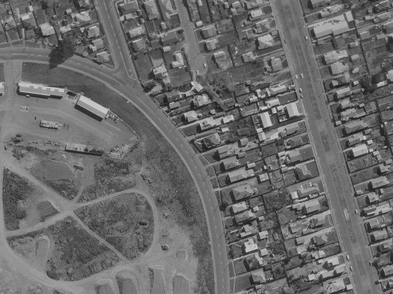 81 Union Street from the air, 1970-1974