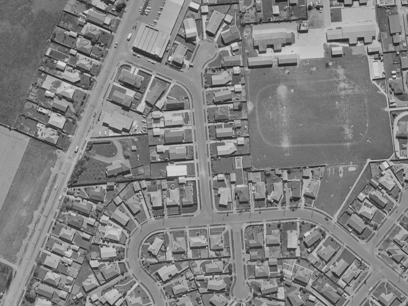 6 Brookby Crescent from the air, 1970-1974
