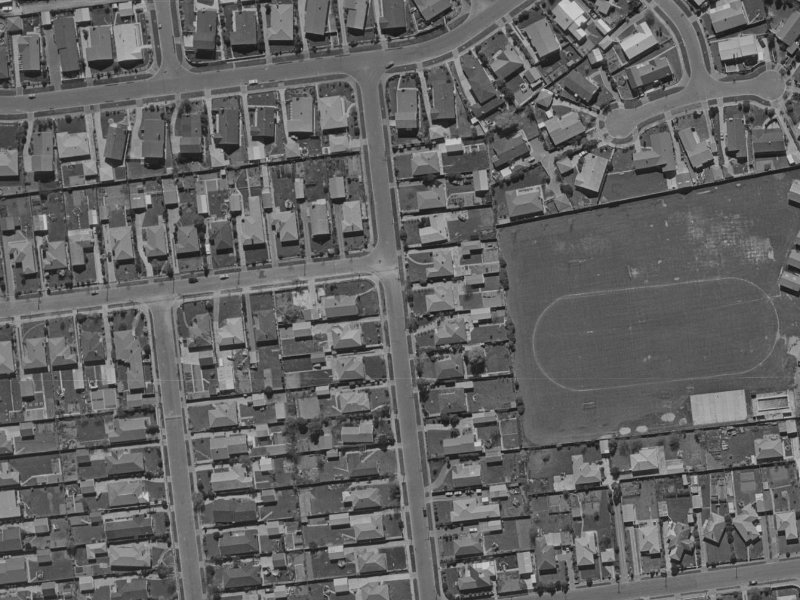 64 Hounslow Street from the air, 1970-1974