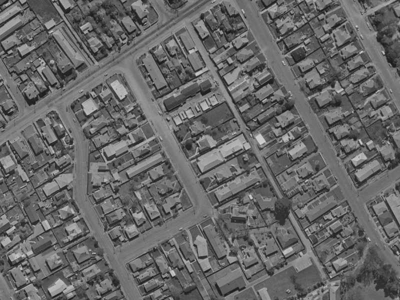 34 Gordon Avenue from the air, 1970-1974