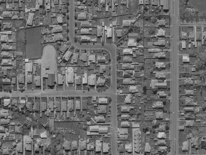75 Cornwall Street from the air, 1970-1974