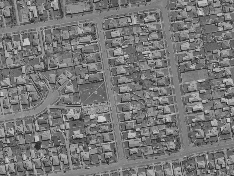 16 Moyna Avenue from the air, 1970-1974