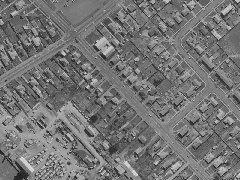 166A Breezes Road from the air, 1970-1974