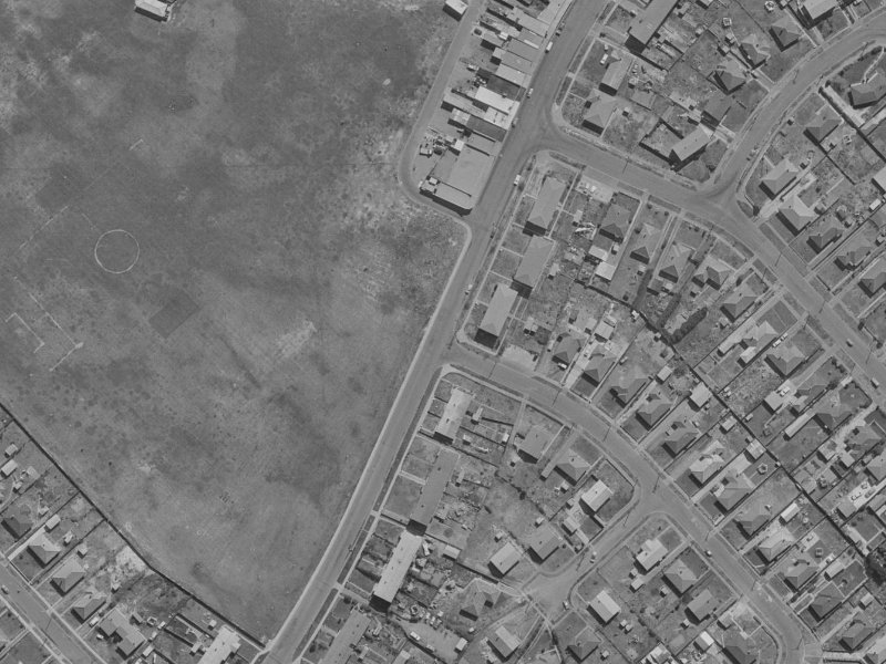 58A Hampshire Street from the air, 1970-1974