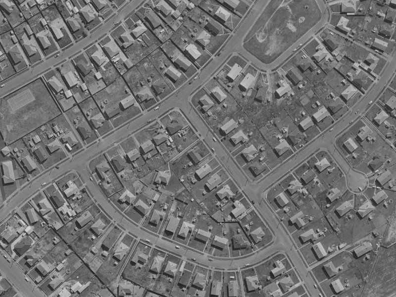 6 Portchester Street from the air, 1970-1974