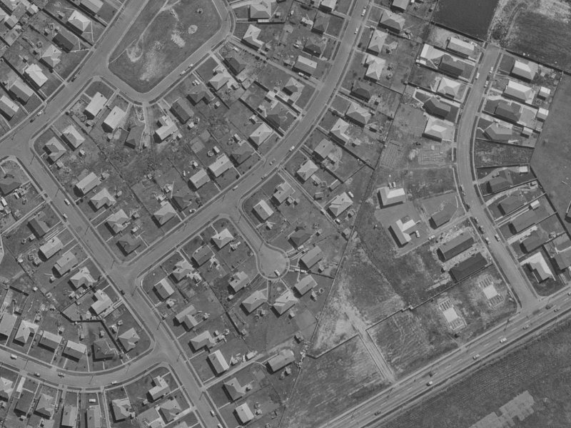 3 Netley Place from the air, 1970-1974