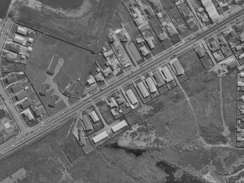 586B Pages Road from the air, 1970-1974