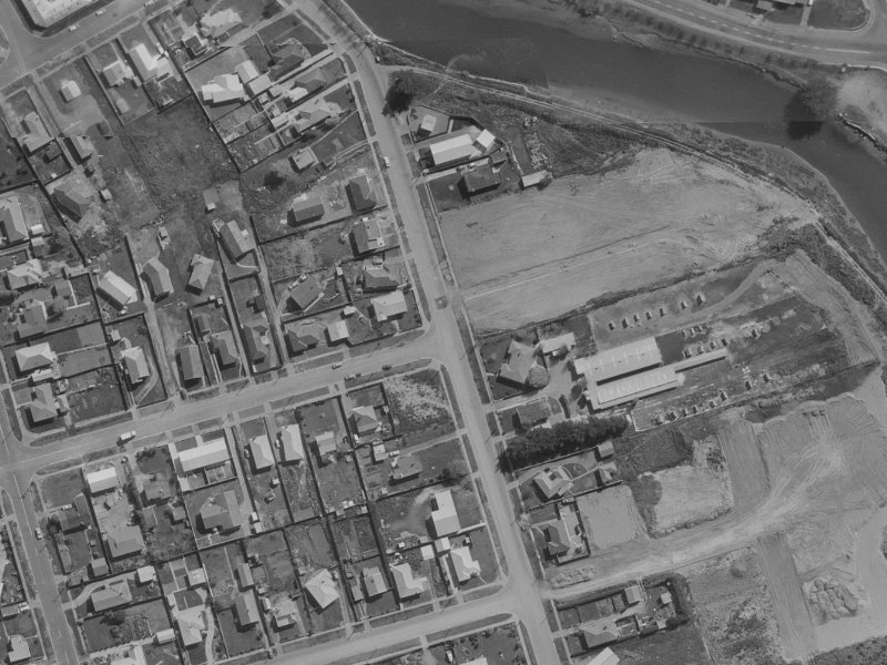 49E Wairoa Street from the air, 1970-1974