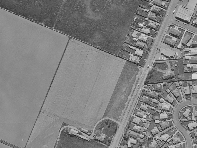 Amesbury Mews from the air, 1970-1974