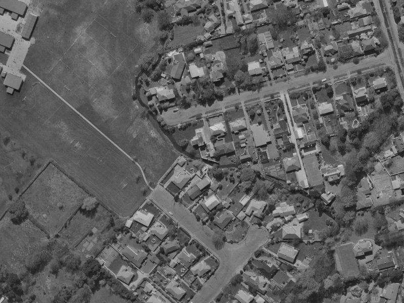 2A Wai-Iti Terrace from the air, 1970-1974