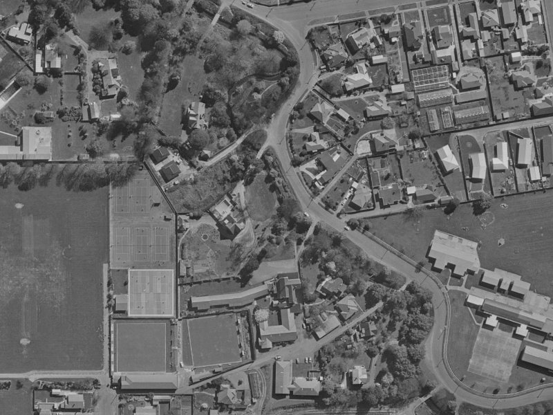 70 Banks Avenue from the air, 1970-1974