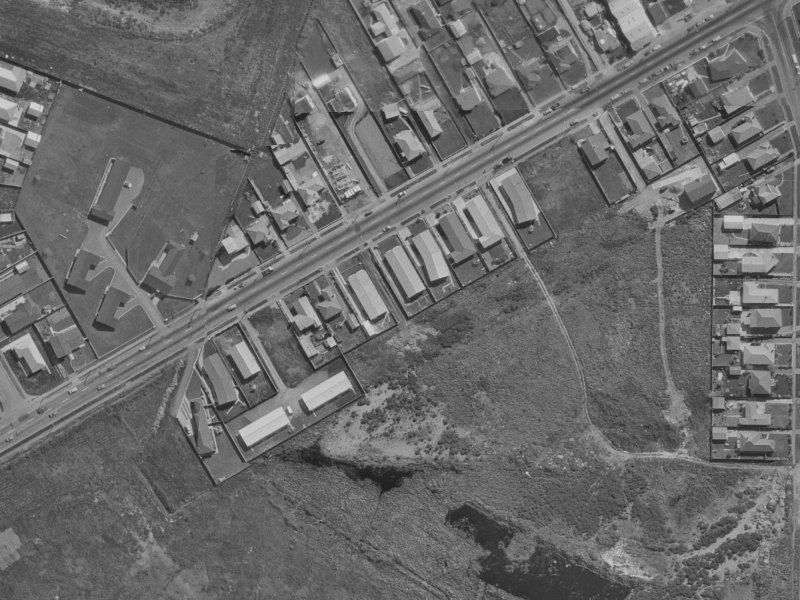 590 Pages Road from the air, 1970-1974