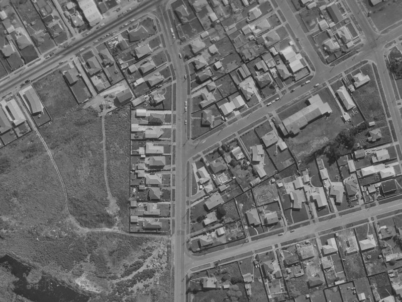 2 Orari Street from the air, 1970-1974