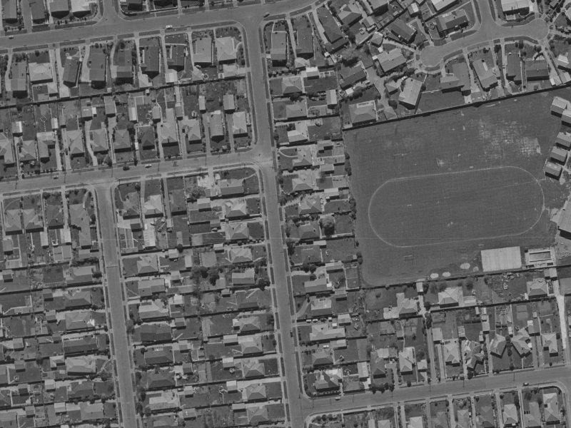 62 Hounslow Street from the air, 1970-1974