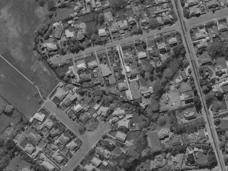 8 Wai-Iti Terrace from the air, 1970-1974