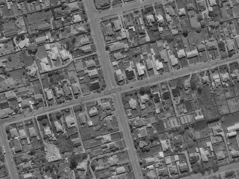 51 Jeffreys Road from the air, 1970-1974