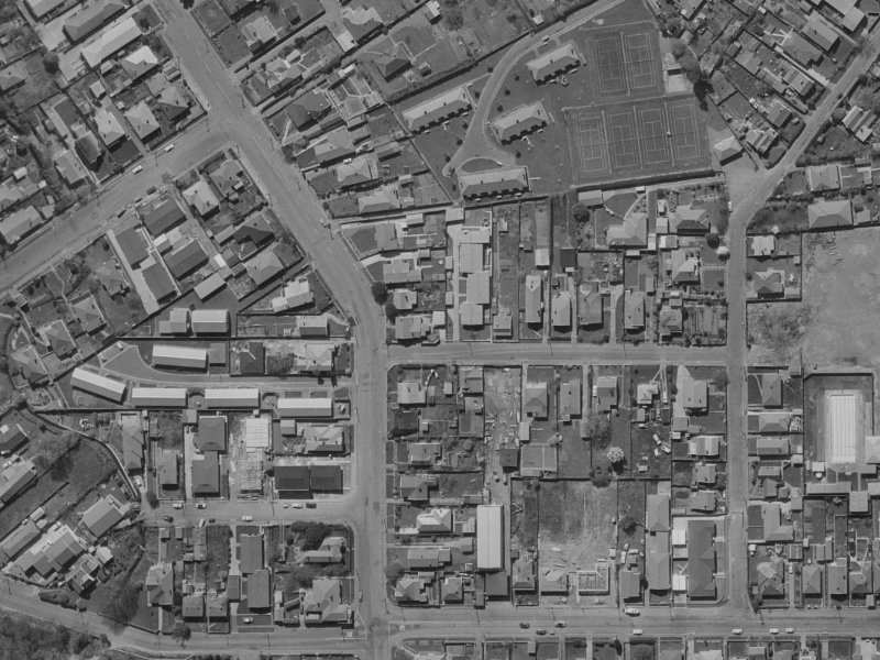 5B Radnor Street from the air, 1970-1974