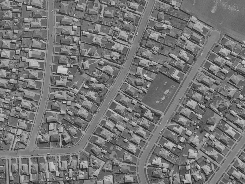 44E Pembroke Street from the air, 1970-1974