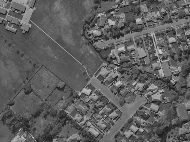 Sunningvale Lane from the air, 1970-1974