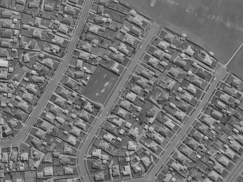 Emlyn Place from the air, 1970-1974