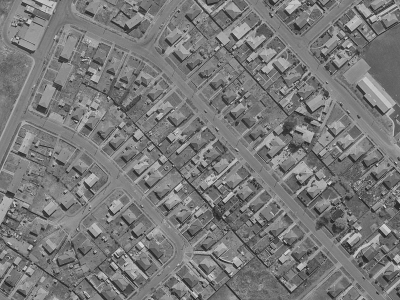 48 Marlow Road from the air, 1970-1974