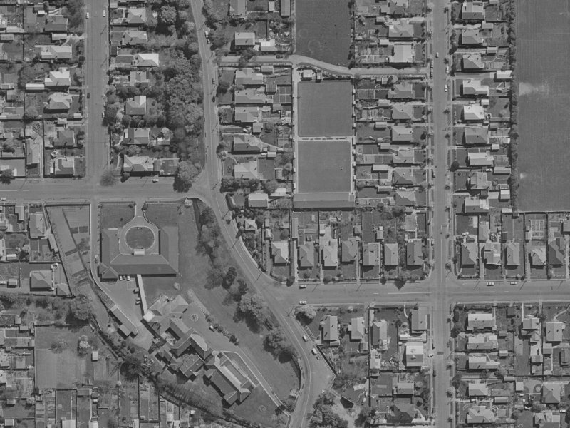 1A Averill Street from the air, 1970-1974