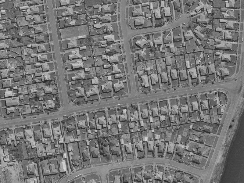 107 Mcbratneys Road from the air, 1970-1974