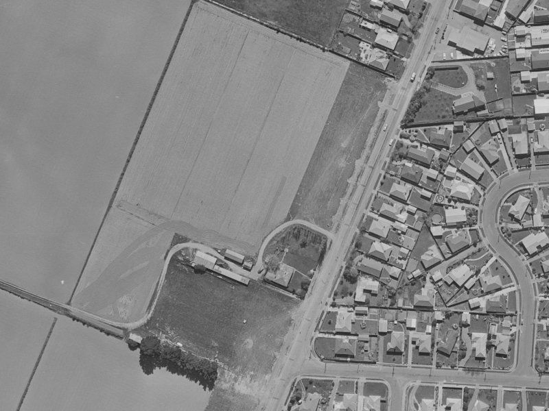 116A Apsley Drive from the air, 1970-1974