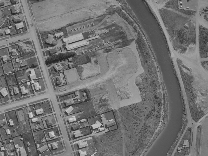 85 Brook Street from the air, 1970-1974