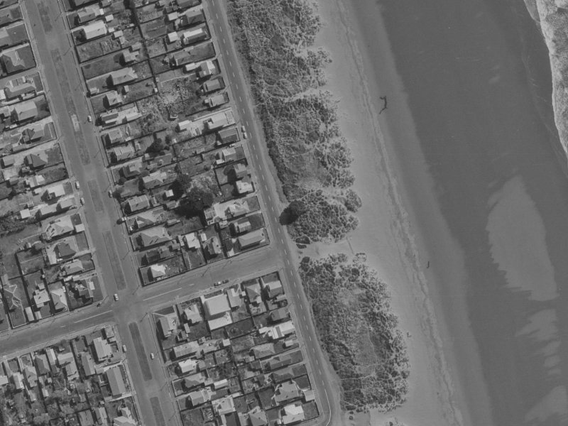 275 Marine Parade from the air, 1970-1974
