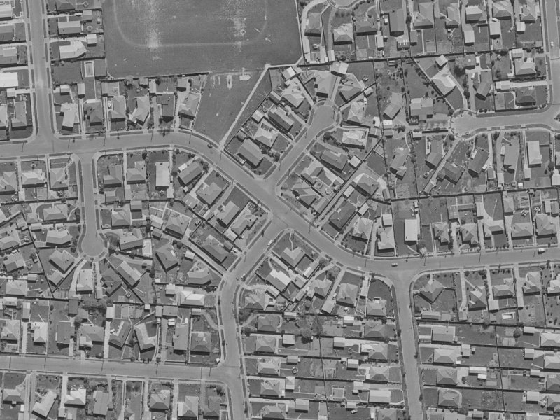 35 Greendale Avenue from the air, 1970-1974