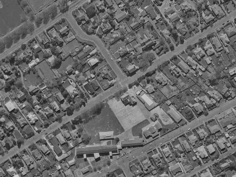 69 Leinster Road from the air, 1970-1974
