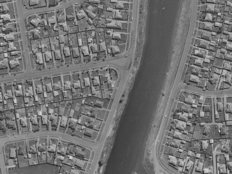 170 Locksley Avenue from the air, 1970-1974