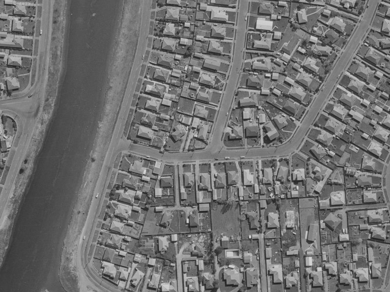 74 Pembroke Street from the air, 1970-1974